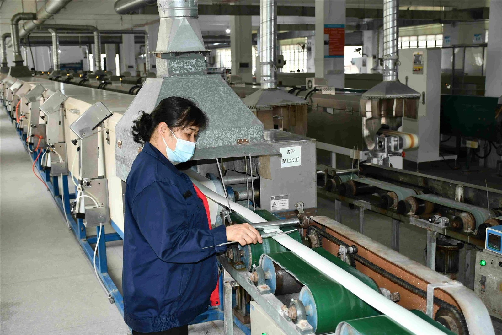 Rubber product production area at Eshine Rubber Rubber product production area at Eshine Rubber
