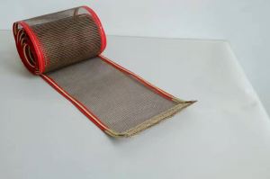 High Temperature Resistant PTFE Fiberglass Open Mesh Conveyor Belt for Drying Machine
