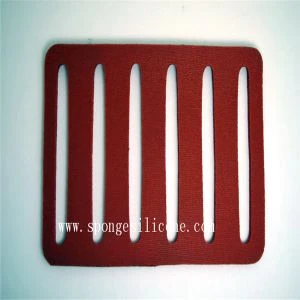Die Cutting Heat Resistant Flat Silicone Rubbber Foam Gasket for Seal